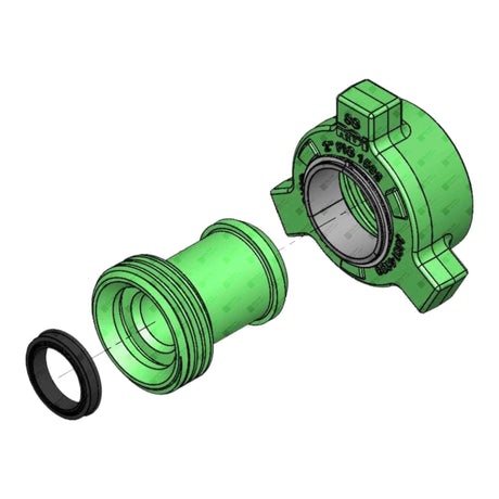 Choke Cage Fitting, 2” 1502 FxM, 10000 psi, Sour Service (Choke Saver)